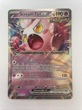 scream tail ex pokemon card value - 094/167 Ultra Rare Violet Promo Cards Singles Scream Tail ex RR 040/066