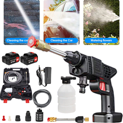 #ad Cordless Electric High Pressure Water Spray Gun Portable Car Washer Cleaner Tool $32.58