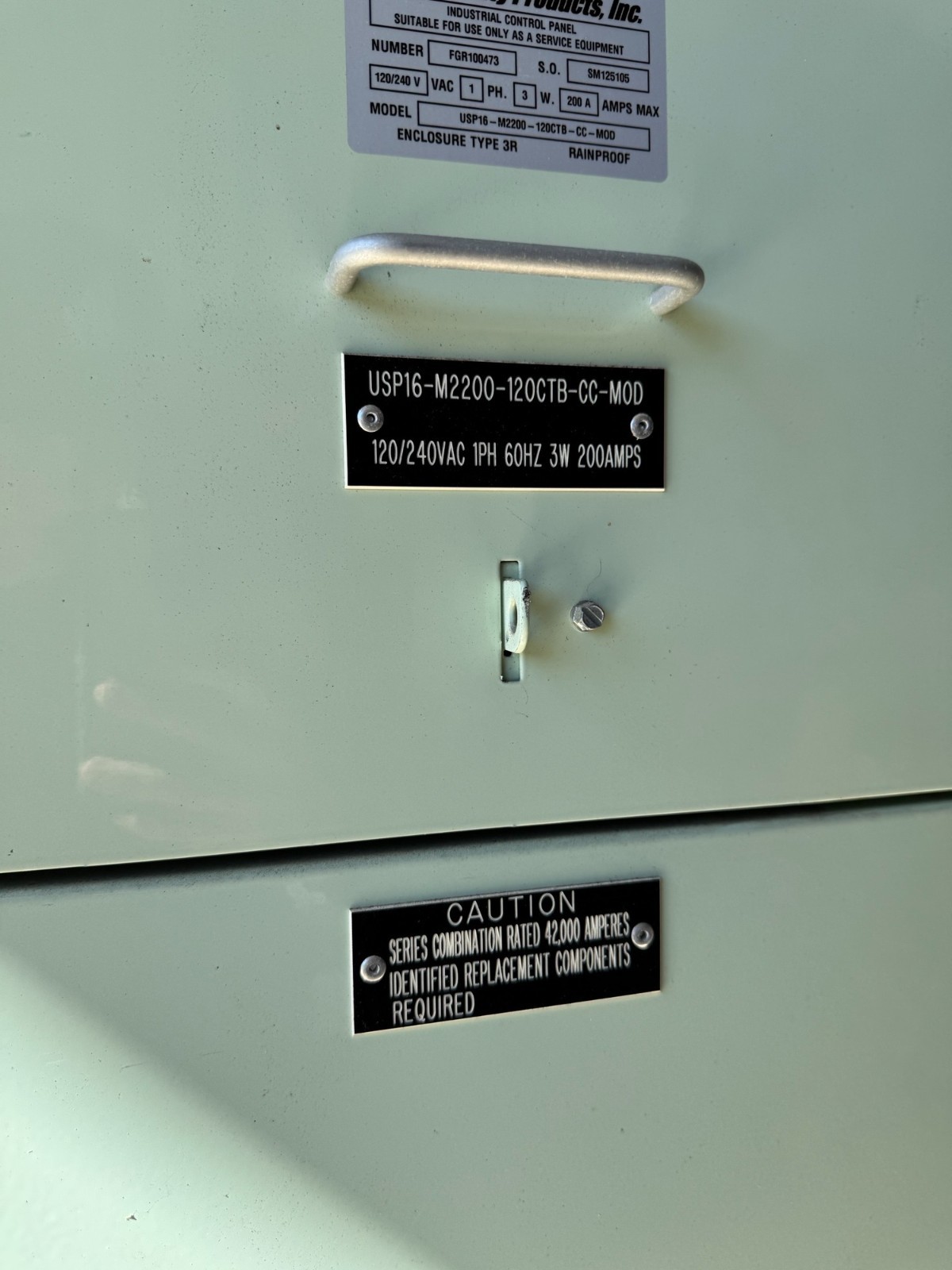 Meyers Meter Pedestal US16-M2200-120CTB-CC-MOD Pacific Utility Products Inc