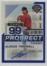 2024 Prospect Edition Blue Prizm Signatures 89/149 Alonzo Tredwell #12 Auto 13ql