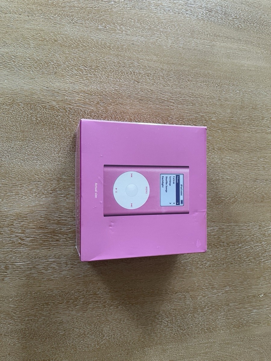 Apple iPod Mini 2nd Generation 4GB Pink Sealed In Box, Collectible
