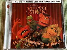 THE MUPPET SHOW MUSIC, MAYHEM, AND MORE! 25TH ANNIVERSARY COLLECTION 27 TRACK CD
