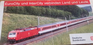 Umschlag für Fahrscheine Deutsche Bundesbahn