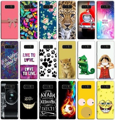 WEICHE HÜLLE AUS TPU SILIKON FÜR SAMSUNG NOTE 8 SM N950F FANTASY E