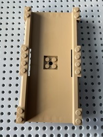 LEGO Vintage Race Track Parts Lot 42936 42938 Dark Gray Tan Racers System 5 Pcs