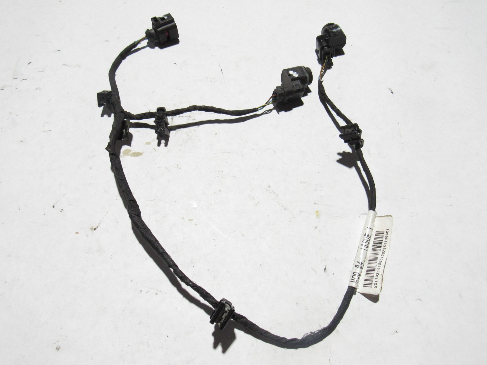 Bentley Continental GT 2012 Front Bumper Park Sensor Wire Harness Set 11-18 ;#3
