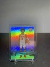 2021-22 Panini Donruss Elite #203 Sharife Cooper Holo #/999 RC Atlanta Hawks 
