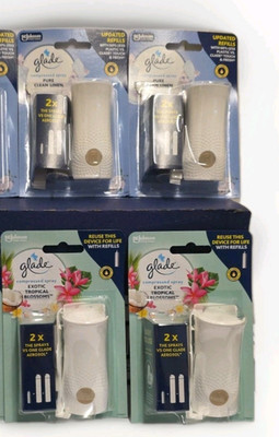 Glade Touch & Fresh Nachfüllmaschine & Nachfüllmaschine x 4 Tropical oder Leinen