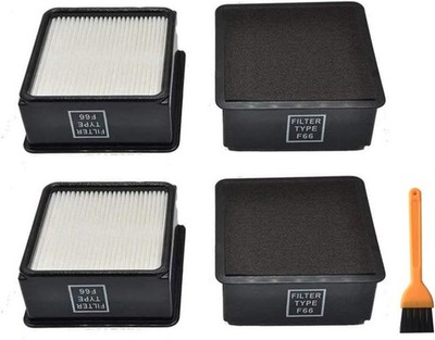 4 Packs Compatible with Dirt Devi1 F66 F 66 Filters with Foam Insert F66 Filter
