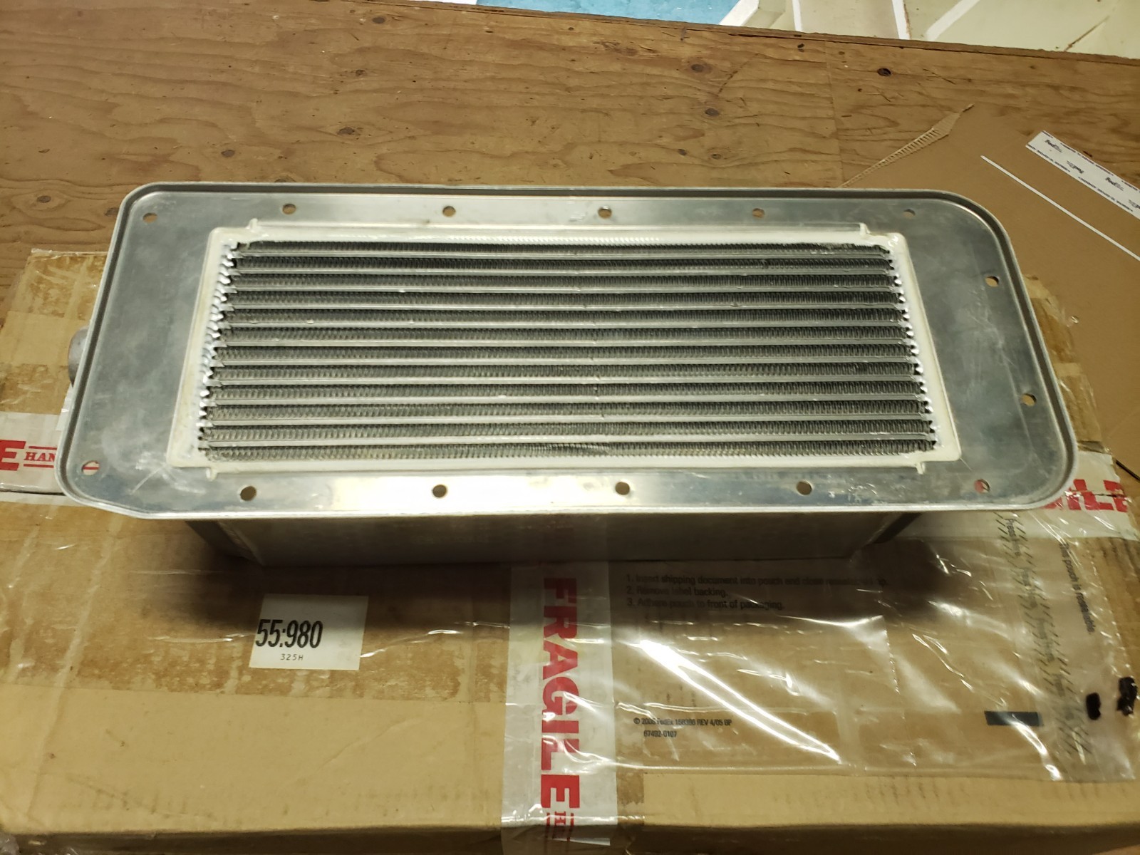 NEW/OLD OEM Stock 2005/06 Ford GT Supercharger Intercooler Core: 4G7Z-6K775-AA
