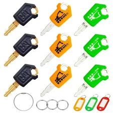 New 9PCS Cat 5P8500 Ignition Master Key Caterpillar Equipment Key