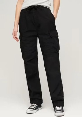 SUPERDRY Cargohose LOW RISE PARA CARGO - Damen - Schwarz - W34 / L30