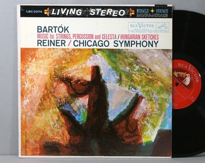 Bartok - Music for Strings Percussion Celesta - Reiner RCA Living Stereo Nice!