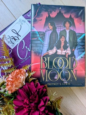 Blood Moon by Britney S Lewis - FaeCrate Fae Crate edition SIGNED bookplate