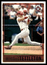 Mickey Tettleton 1997 Topps Chrome #64 Rangers MLB READ FREE SHIP AutographDen