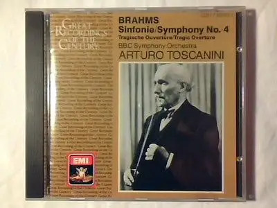 CD Brahms Symphony No. 4 / Tragic Overture MONO EMI