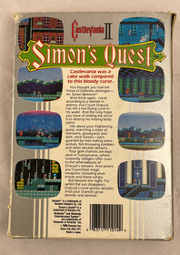 Castlevania II Simon's Quest 2 REV-A Completo en Caja CIB (1988, Nintendo NES)