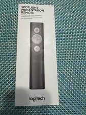 Logitech Spotlight Presentation Remote - 100ft Bluetooth USB Receiver - Open Box