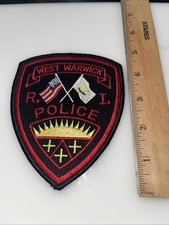 West Warwick RI Police Patch