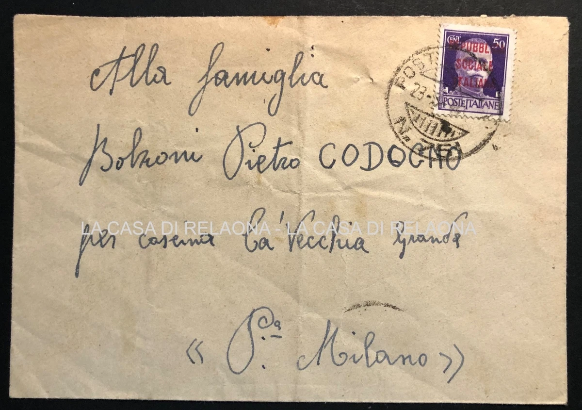 STORIA POSTALE REGNO 1943 Lettera da Abetina a Roma (V1) EUR 4,00