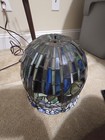 Metal Base Tiffany Style Lotus Water Lily Stained Glass Handcrafted Table Lamps — photo 4