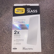 One NEW Otterbox Alpha Glass Screen Protector - For iPhone 13 Pro - 77-86072