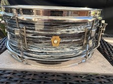 Tamburo rullante vintage '65 Oyster Blue Pearl 5x14 Ludwig Pioneer NOB BELLO