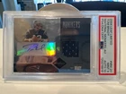 2004 Leaf Limited Tom Brady Material Monikers Game Used Jeresy Auto /25 PSA 9
