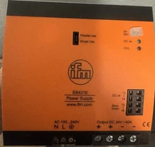 EFECTOR PSU-1AC/24VDC-40A-E84016 / PSU1AC24VDC40AE84016 (BRAND NEW)