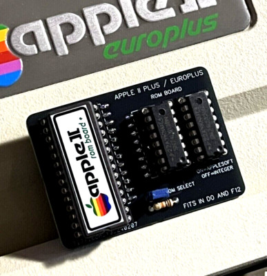 ROM Board Modul Apple II PLUS Europlus Ersatz Chip F8 F0 E8 E0 D8 D0