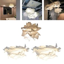 Paper Lamp Shade Pendant Light Cover Decoration White Flower Lampshade