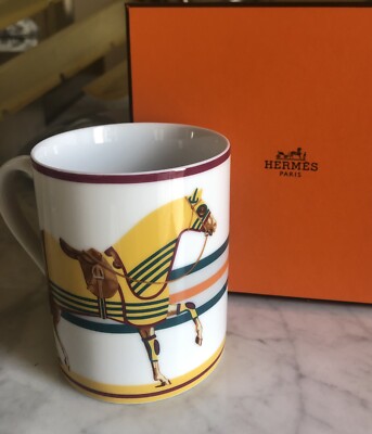 Hermes Coffee Cup Set Cheval d'Orient Luxury Gift
