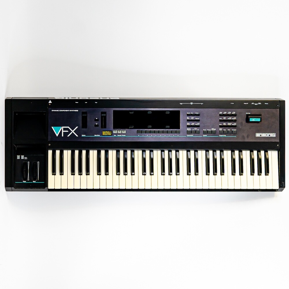 Ensoniq VFX シンセサイザー Ensoniq VFX Keyboard Synthesizer w/ VPC-100 Cartridge, Sustain and