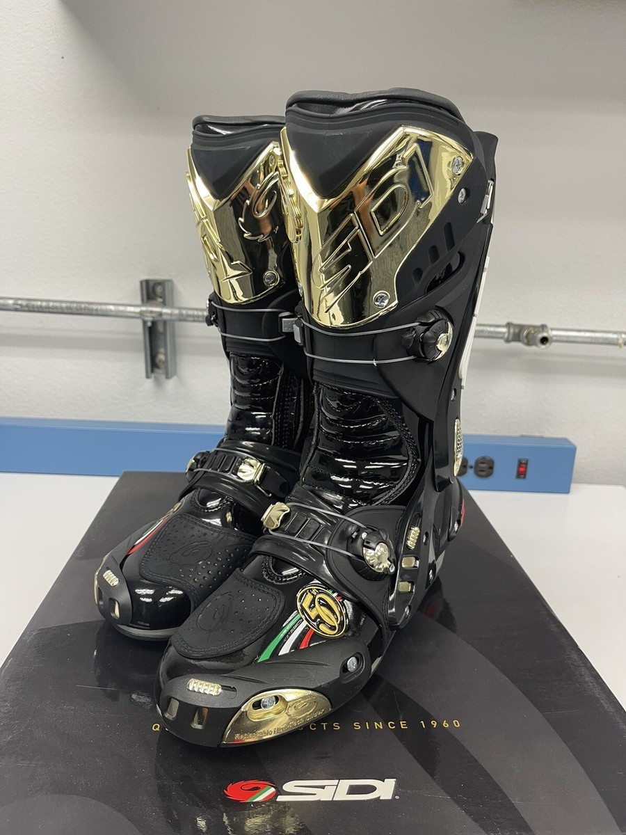 NOS Sidi Vortice 50th Anniversary Motorcycle Boots EU41 Ultra Rare  