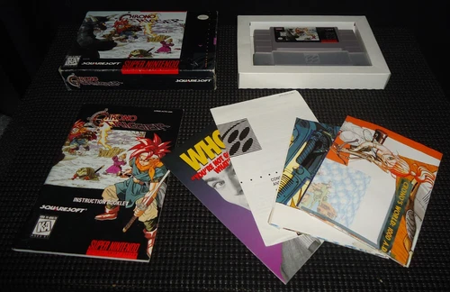 SNES Super Nintendo Chrono Trigger by Square Soft 1995