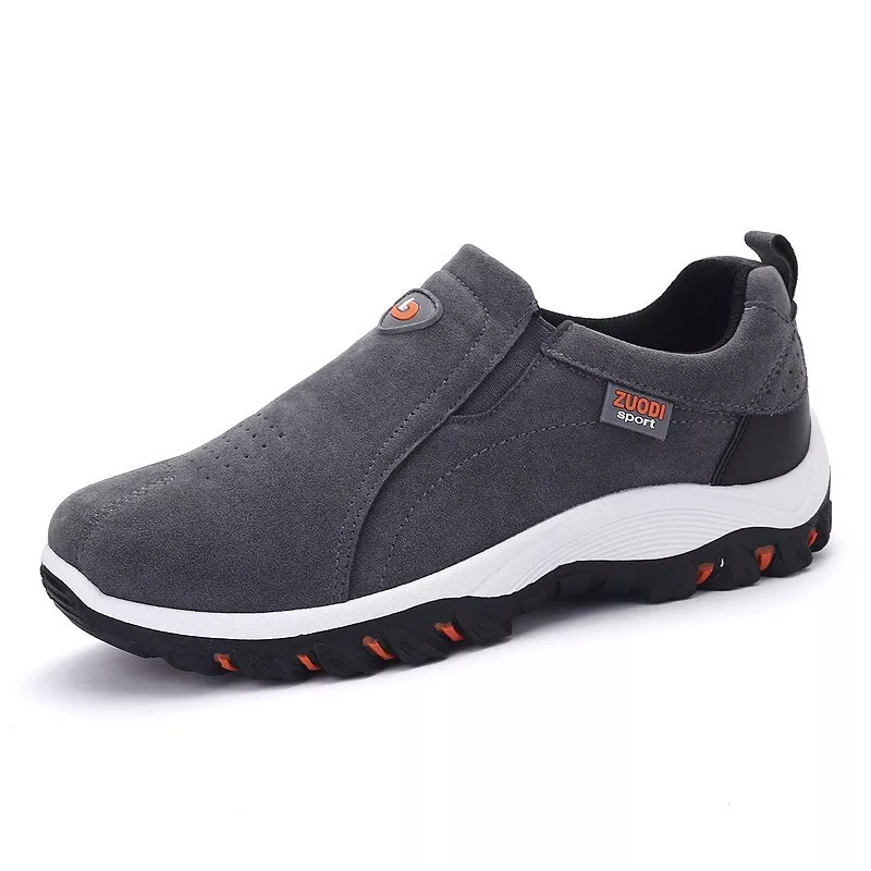 SCARPE SNEAKERS UOMO SPORTIVE OUTDOOR TREKKING CAMMINATA SLIP ON