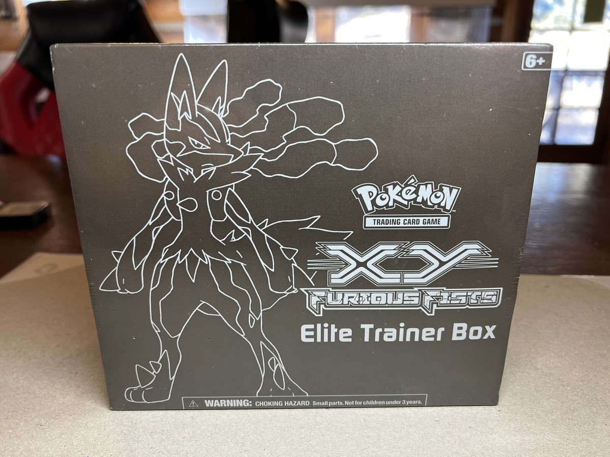 Pokemon Sealed XY Furious Fists Elite Trainer Box Rare Lucario 