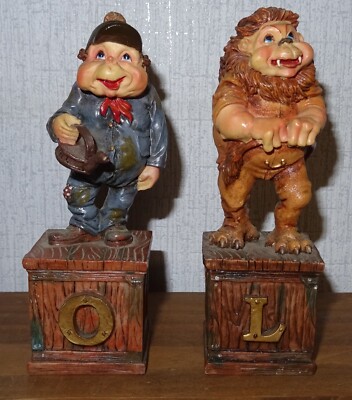 De Efteling The Laaf Collection Figur 1998 2 Figuren Buchstaben Terra Lavartica