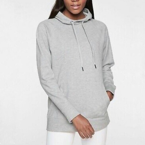Athleta Incline Hoodie Heathered Gray 