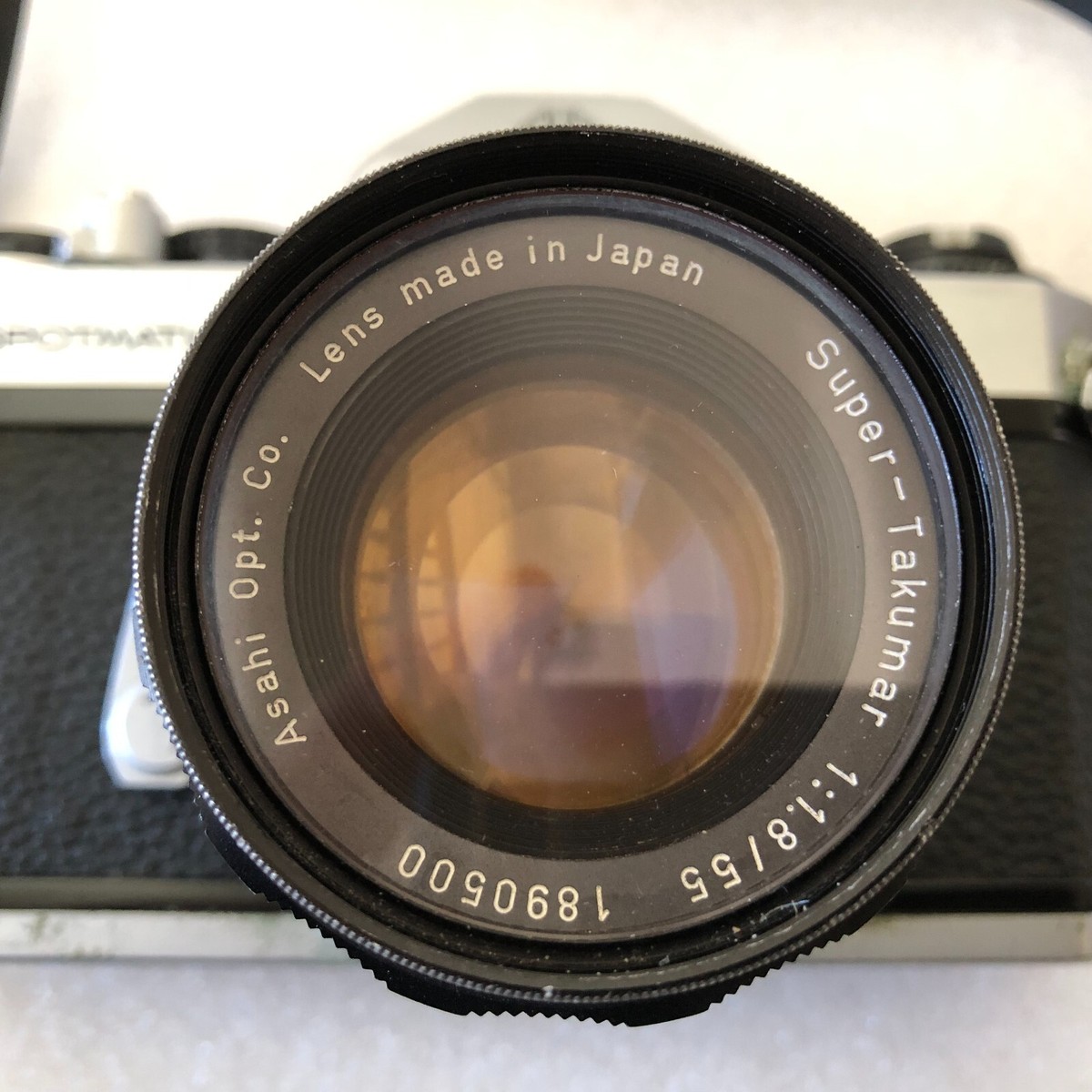 アサヒペンタックスＳＰ　ＴＡＫＵＭＡＲ　1：1.8／５５ Asahi Pentax SP Sillver with Super-Takumar 1:1.8/55 | eBay