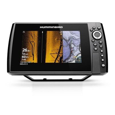 Humminbird Helix 8 Chirp Mega Si+ Gps G4N, W/Transducer 411350-1