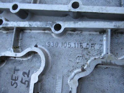 Porsche 911/930 Lower Valve Covers 930 105 116 0R ALUMINUM Set#52