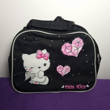 Hello Kitty Angel Bag Black 28cm Wide 21cm Ta...