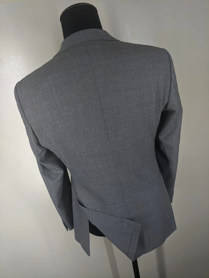 Abrigo deportivo Richard James reciente 100 % lana 2 botones - sin pantalones - ajuste 42 reg-44 regular Foto 4 de 4