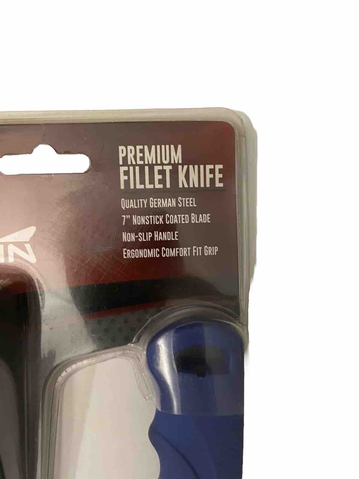 FILLET KNIFE PREMIUM QUALITY GERMAN STEEL 7inNONSTICK SEE PICS READ DESCRIPTION