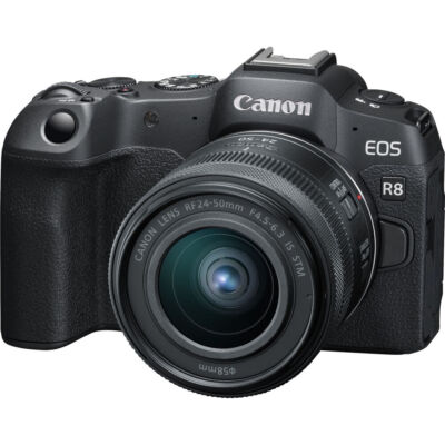 Canon EOS R8 Mirrorless Camera with RF 24-50mm f/4.5-6.3 IS