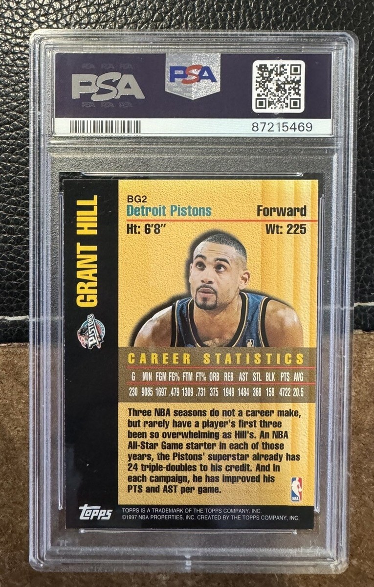 1997-98 Topps - Bound for Glory Grant Hill #BG2 for sale online | eBay