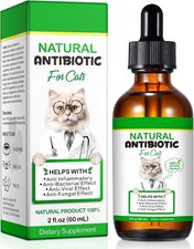 Natural Antibiotic for Cats Pet Supplements Immune Allergy Relief Multivitamin