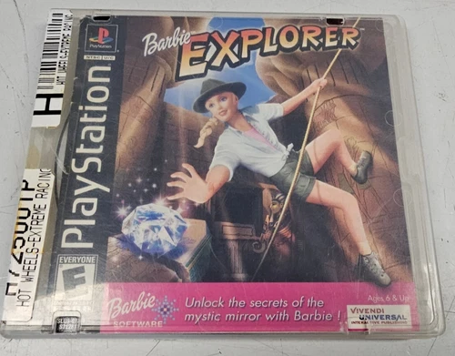 Sony Playstation 1 Barbie Explorer Video Game
