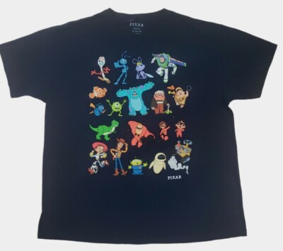 Disney PIXAR Toy Story Navy Blue Short Sleeve T-Shirt Size XL/EG